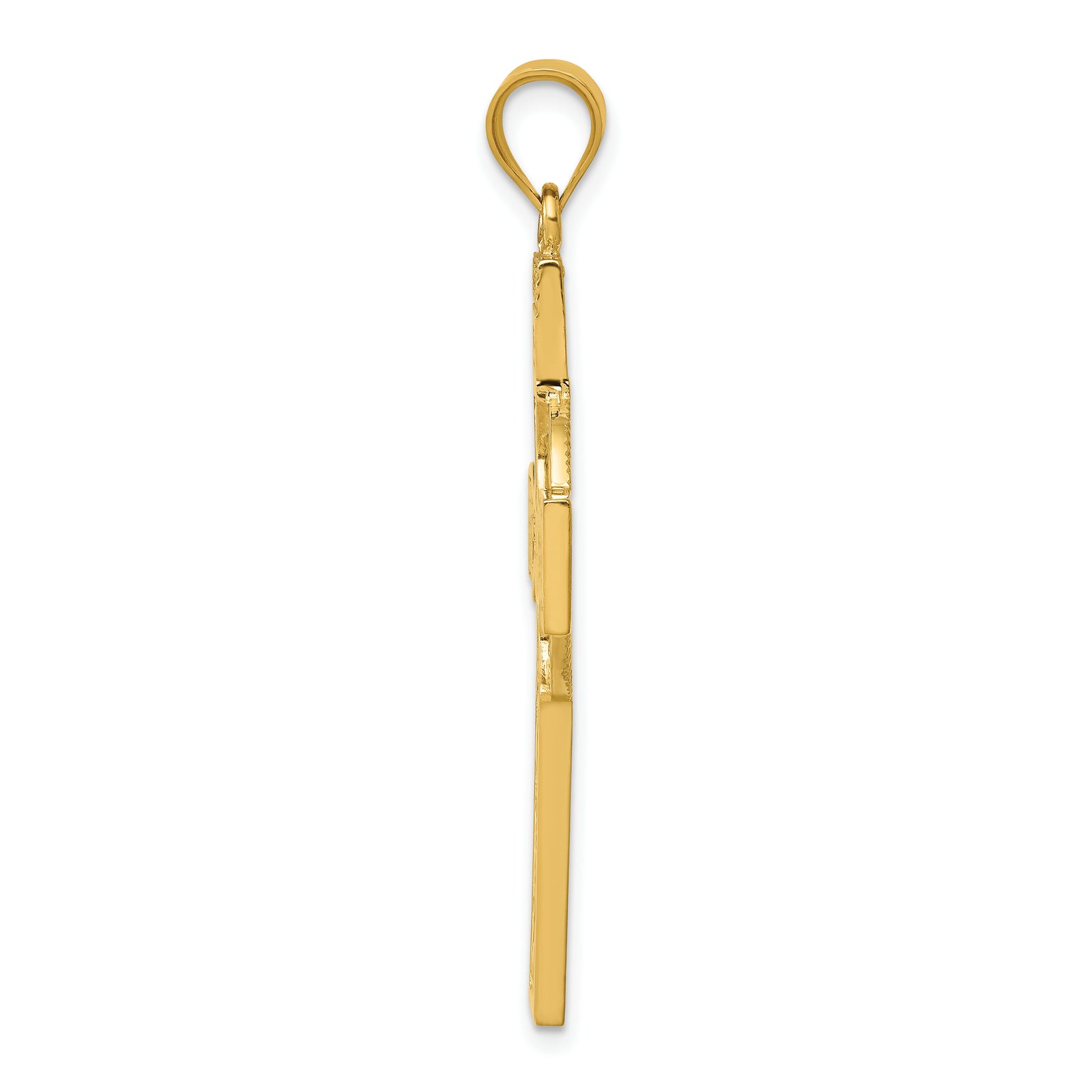 14k Celtic Cross Pendant