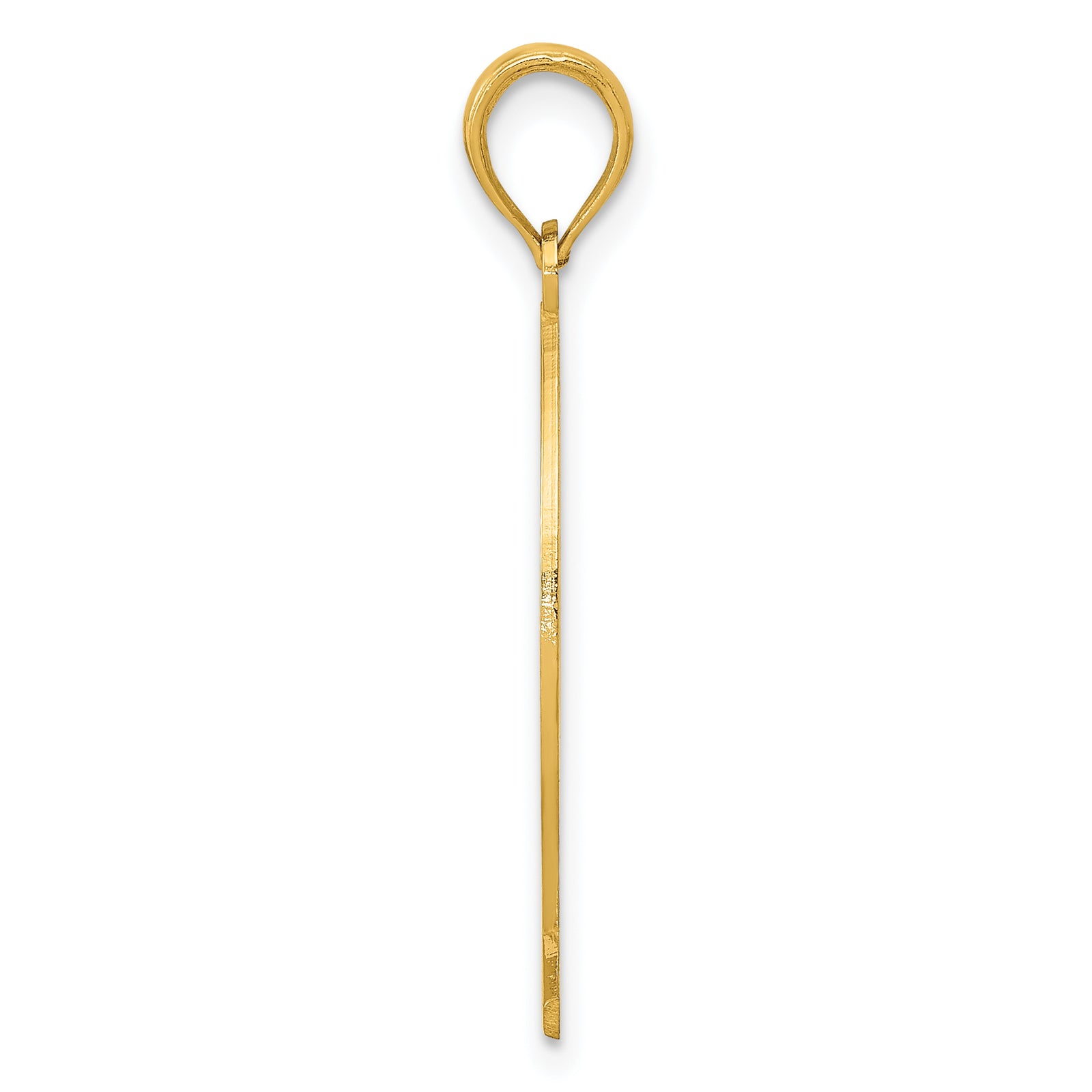 14k Ichthus Fish Pendant