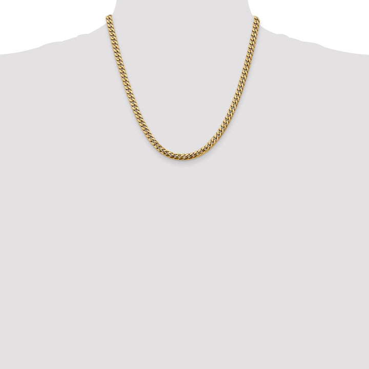 14k 5mm Solid Miami Cuban Chain