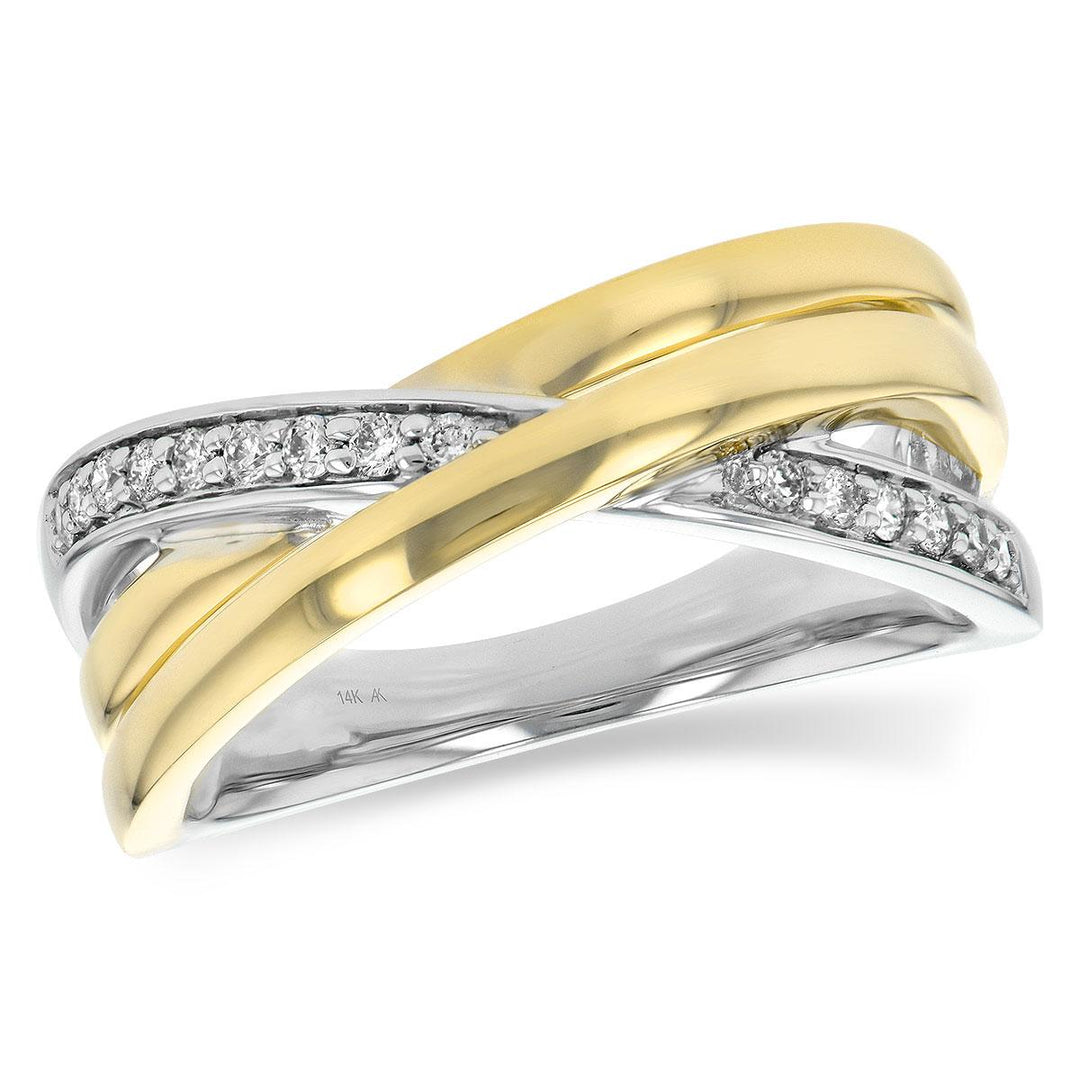 14KT Gold Ladies Diamond Ring