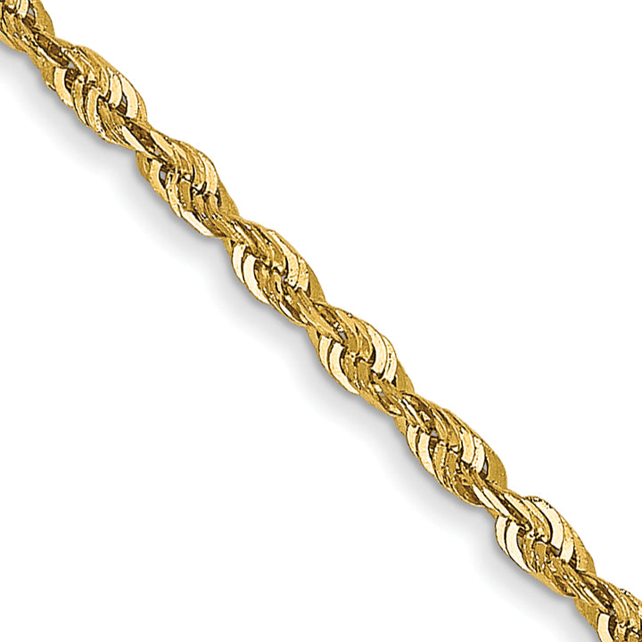 14k 1.5mm Ultra D/C Rope Chain
