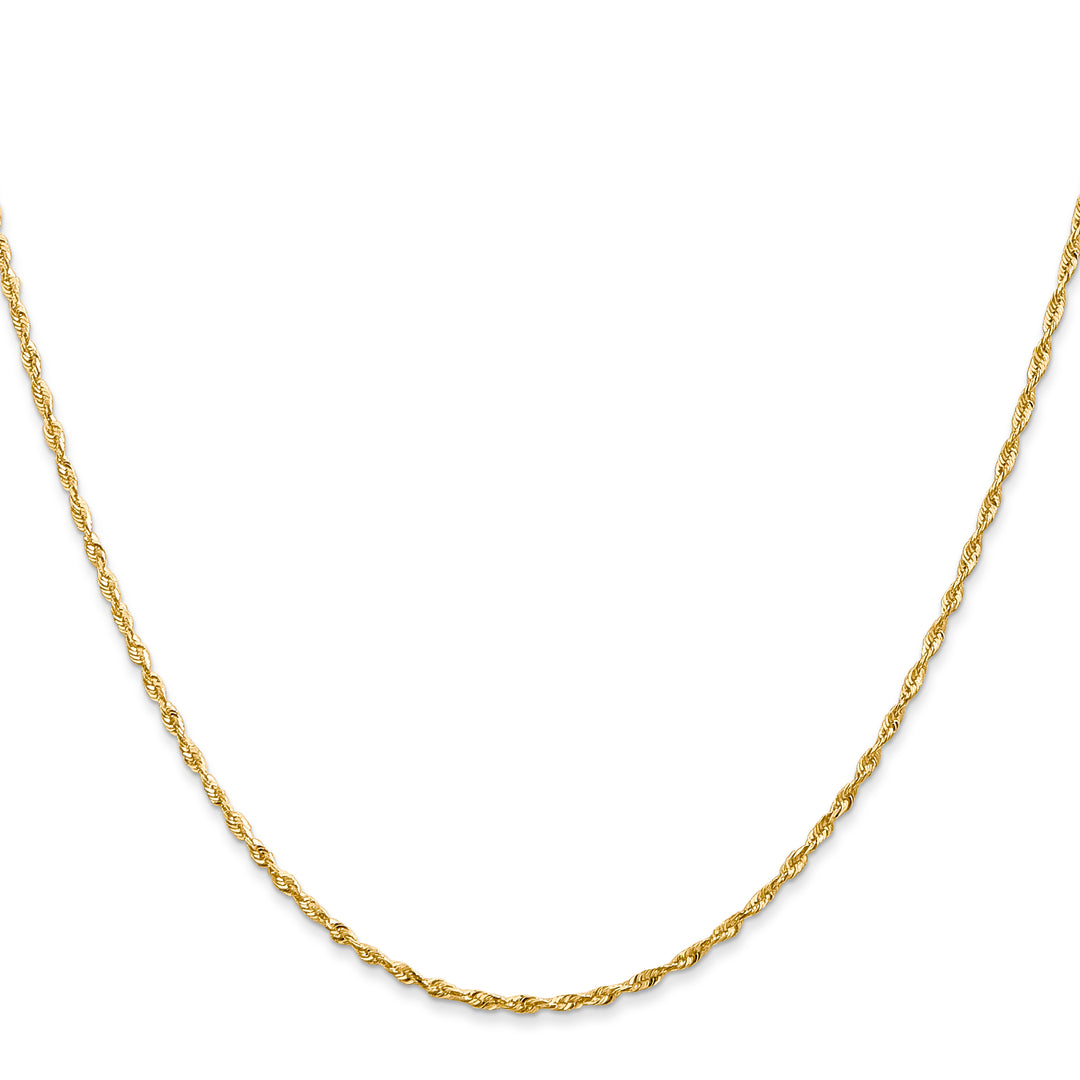 14k 1.5mm Ultra D/C Rope Chain