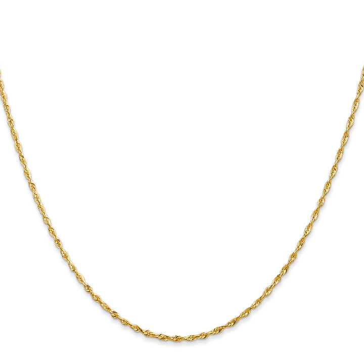 14k 1.5mm Ultra D/C Rope Chain