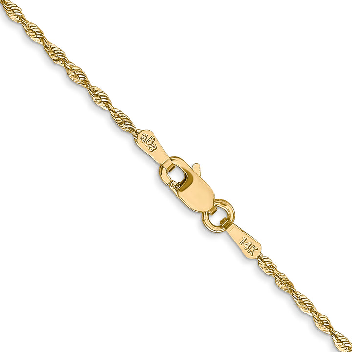 14k 1.5mm Ultra D/C Rope Chain
