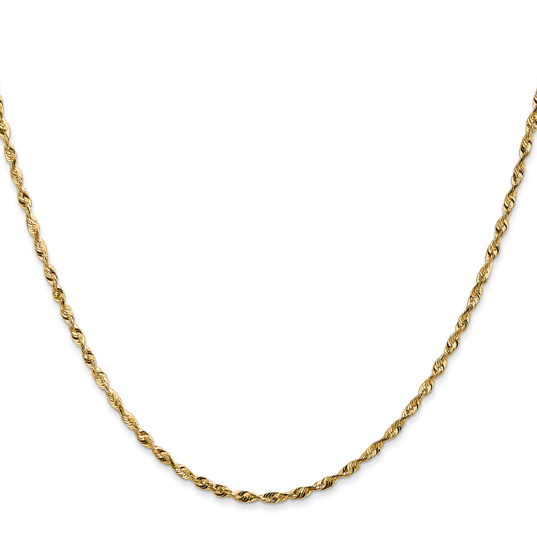 14k 1.8mm Ultra D/C Rope Chain