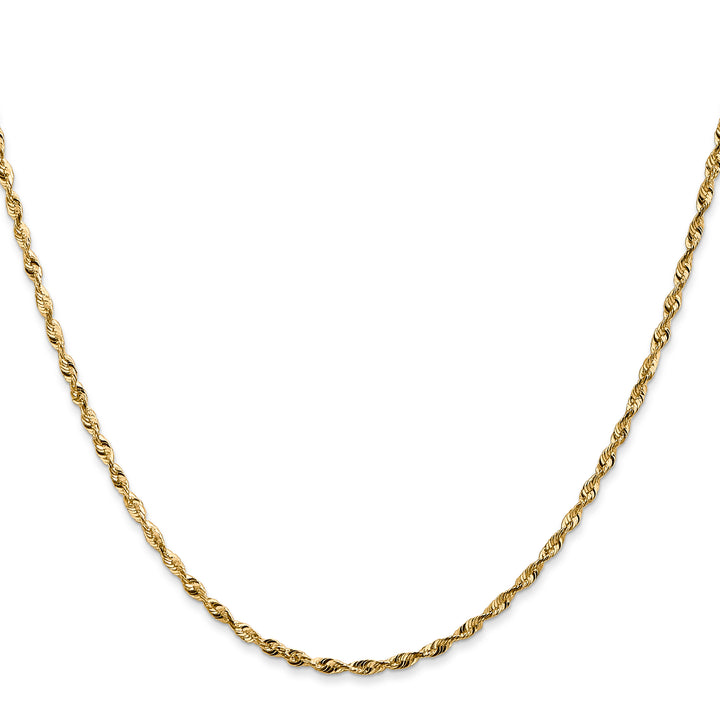 14k 1.8mm Ultra D/C Rope Chain