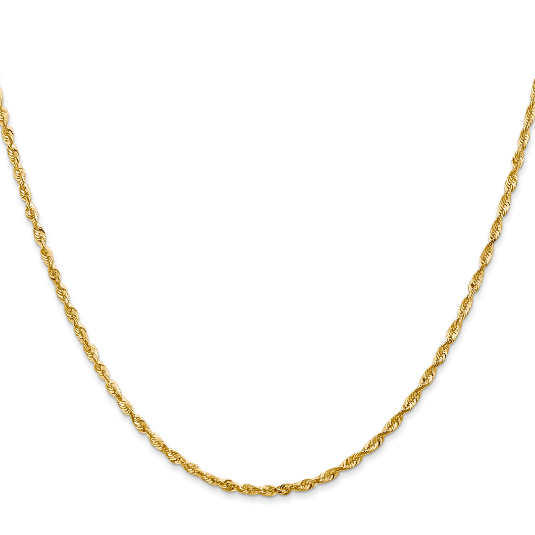 14k 2.0mm Ultra D/C Rope Chain