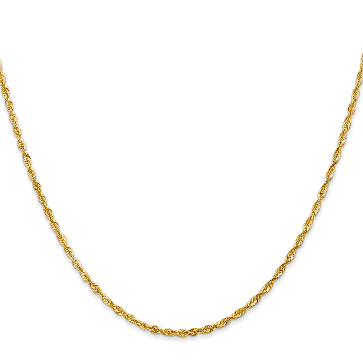 14k 2.0mm Ultra D/C Rope Chain