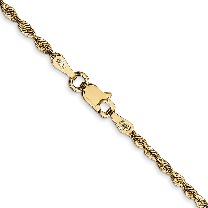14k 2.0mm Ultra D/C Rope Chain