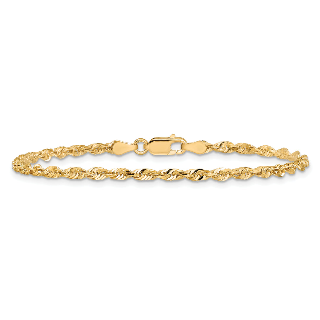 14k 2.75mm Ultra D/C Lightweight Rope Chain