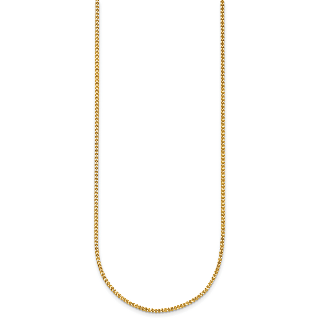 14k 1mm Franco Chain
