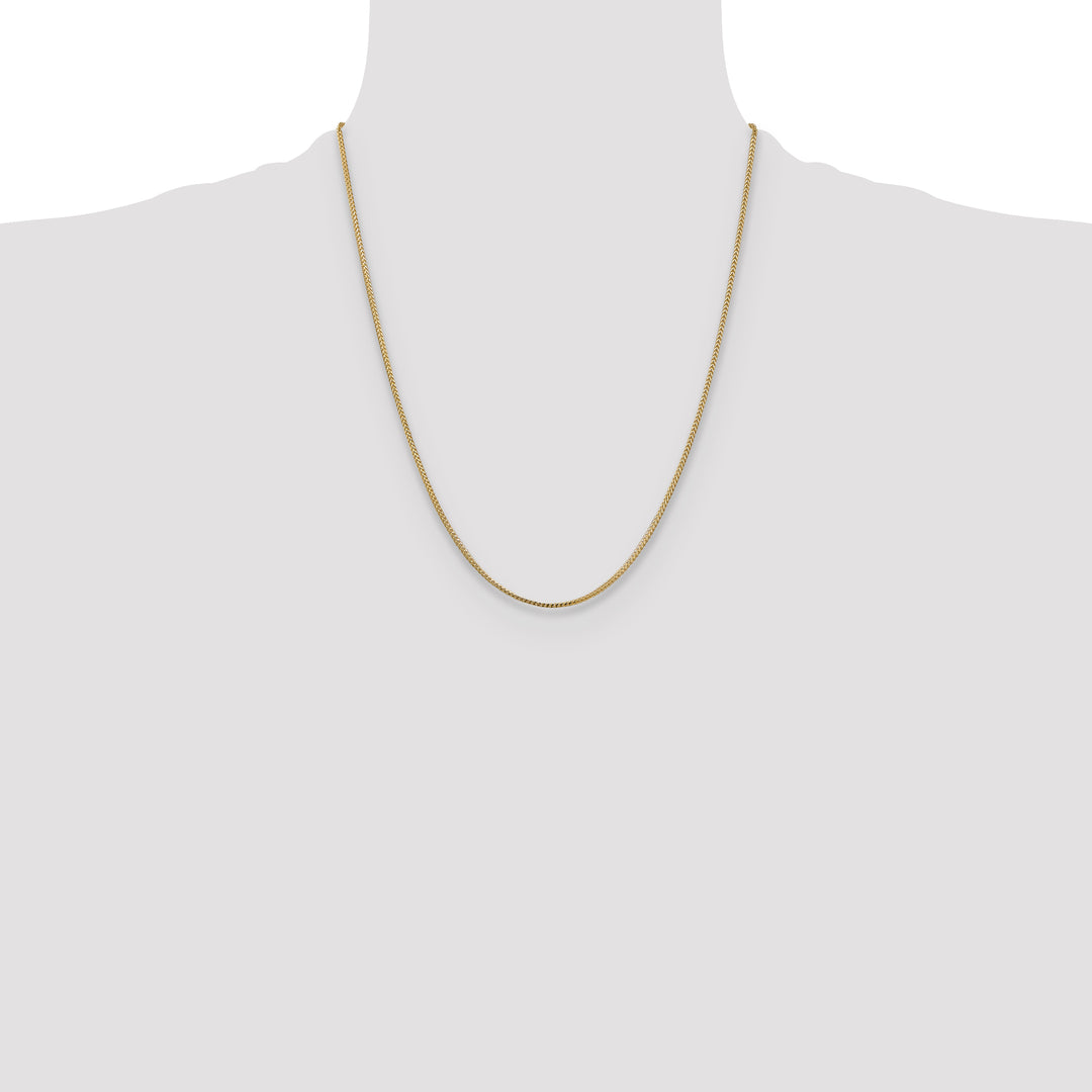 14k 1mm Franco Chain