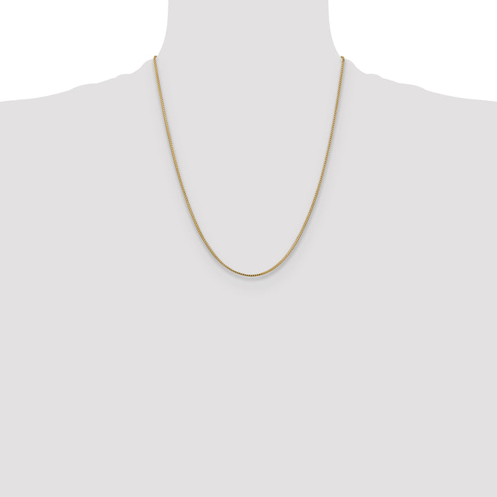 14k 1mm Franco Chain