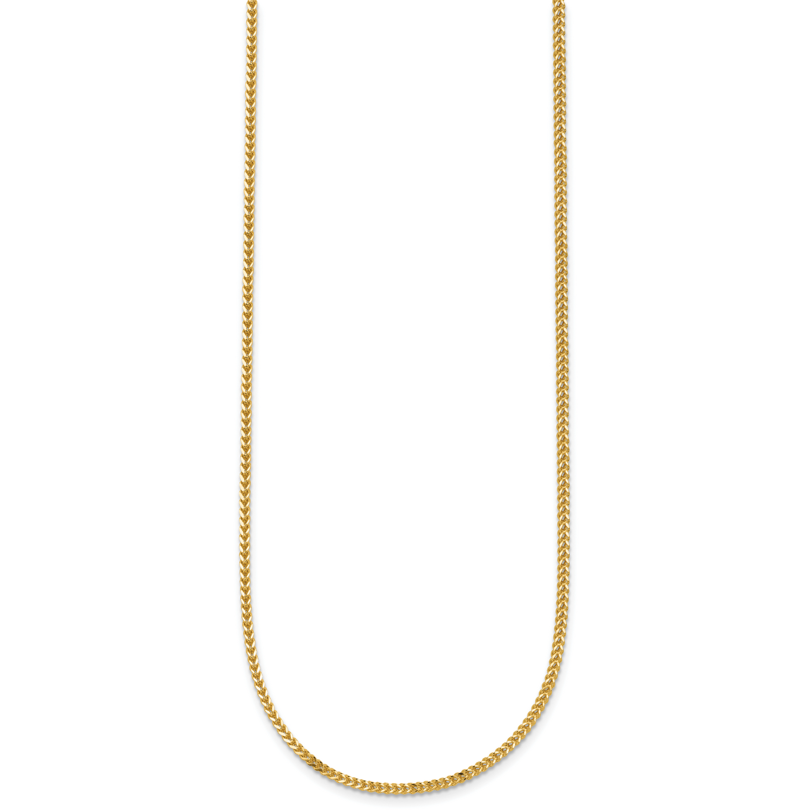 14k 1.3mm Franco Chain
