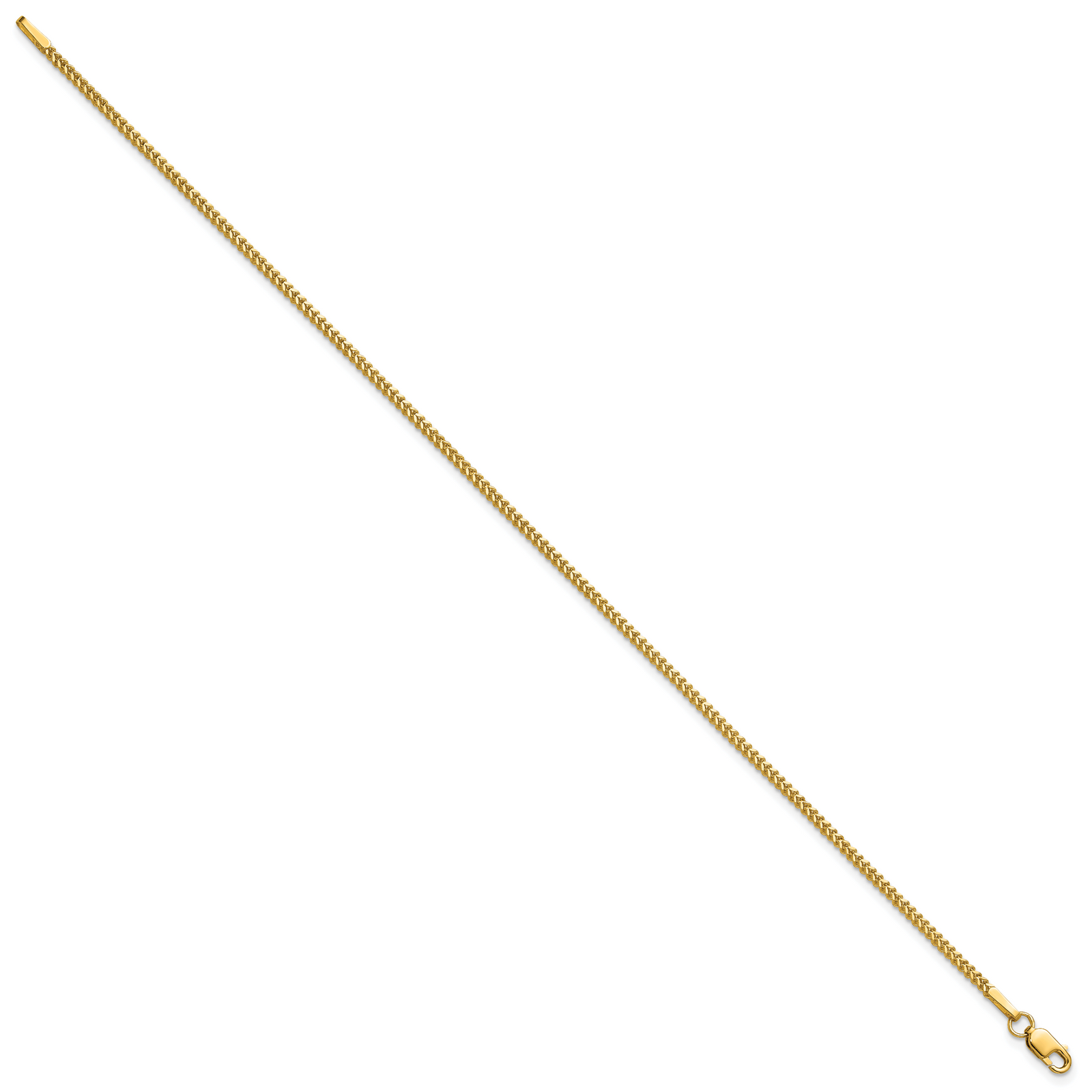 14k 1.3mm Franco Chain
