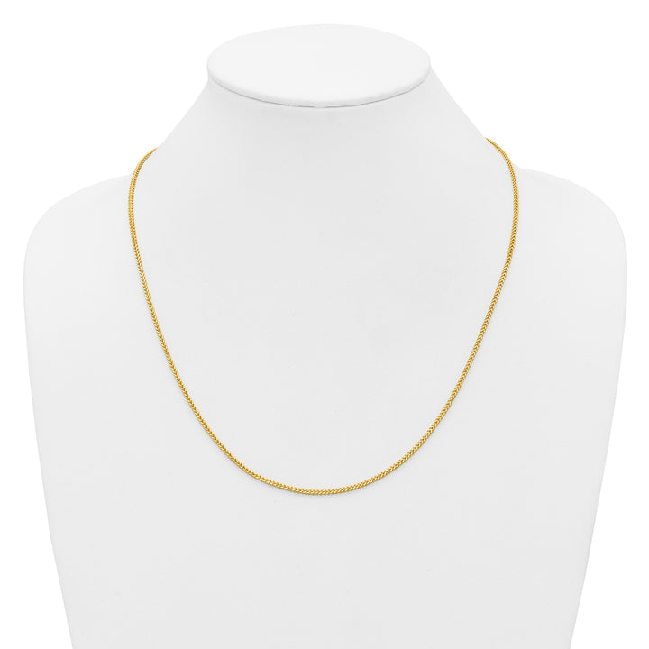 14k 1.4mm Franco Chain