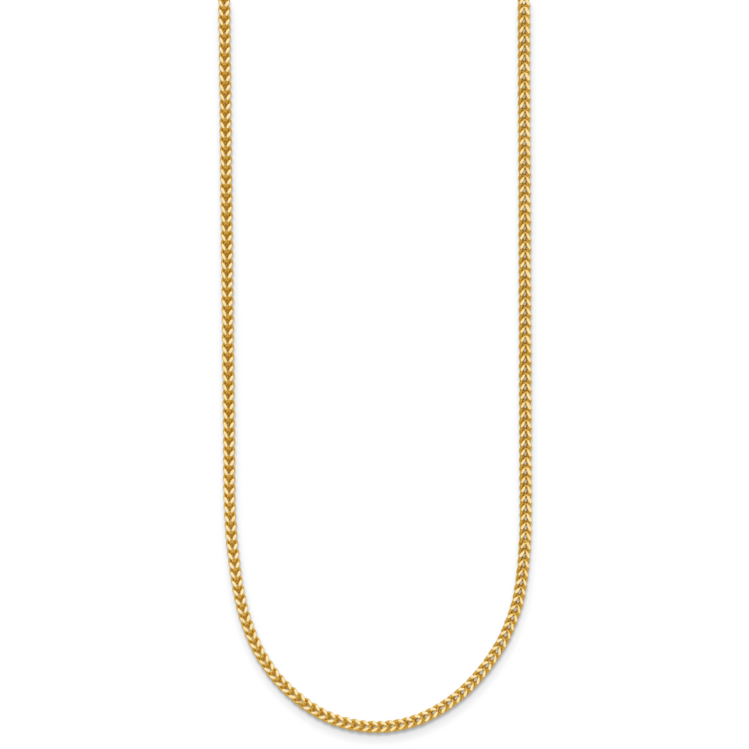 14k 1.4mm Franco Chain