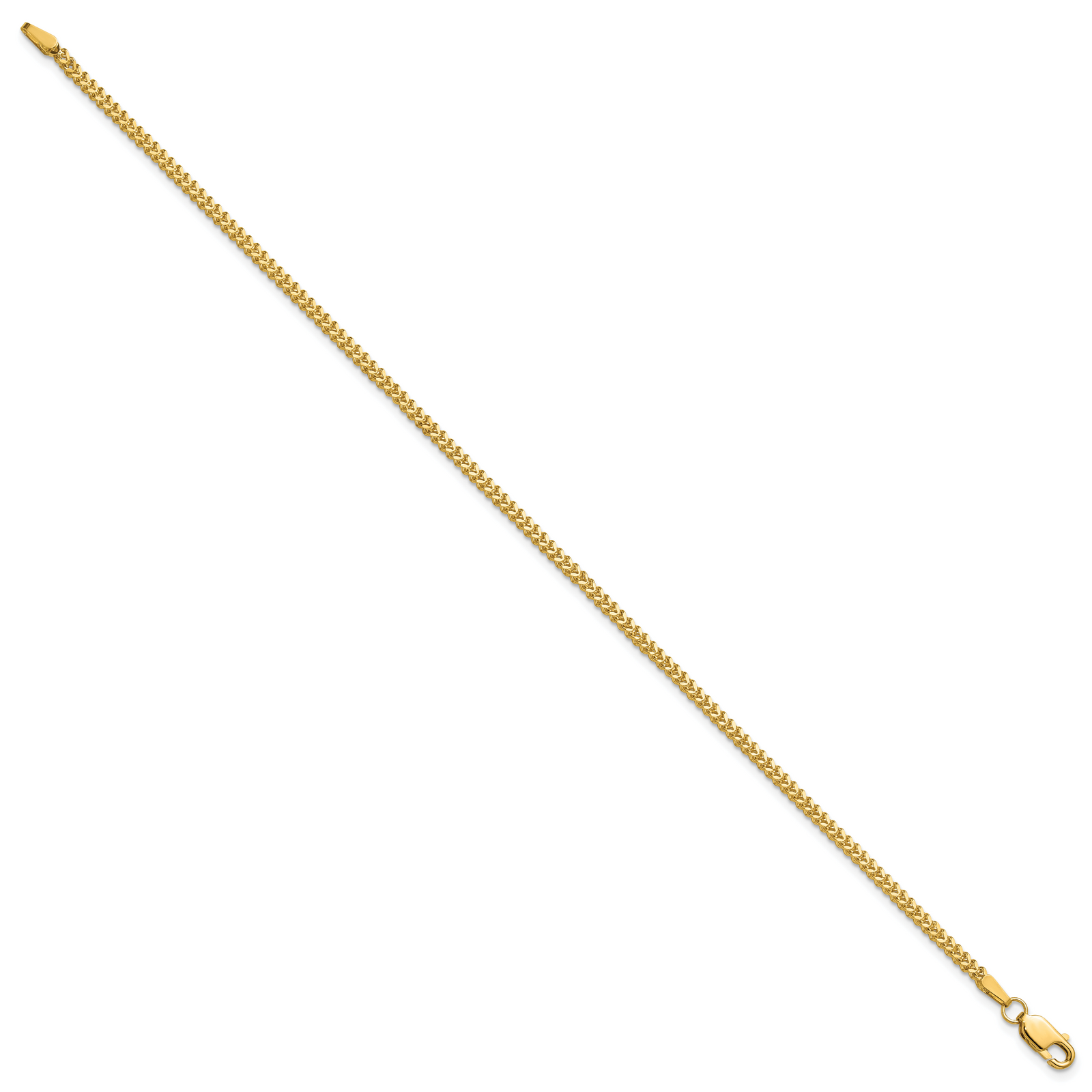 14k 1.5mm Franco Chain