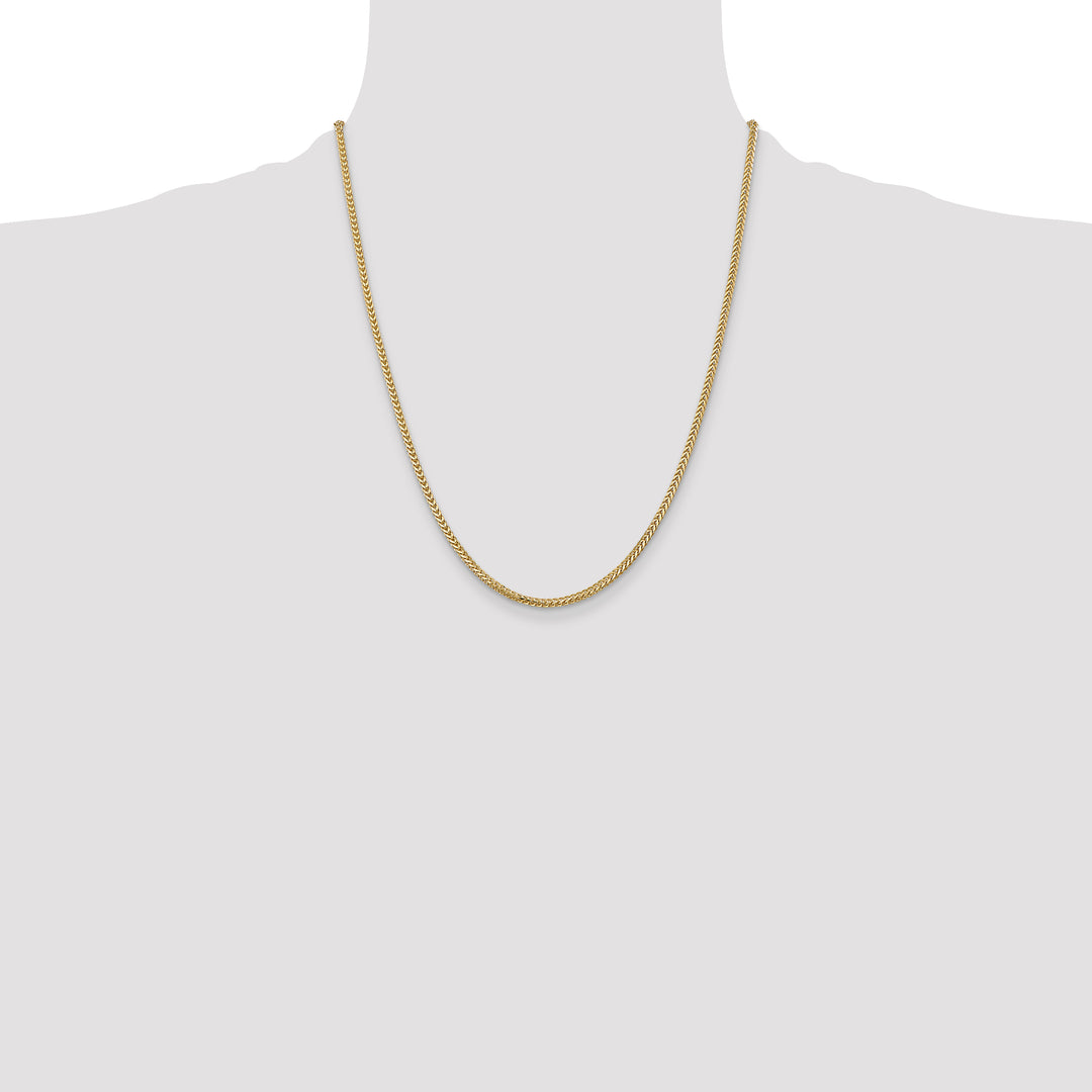 14k 2.0mm Franco Chain