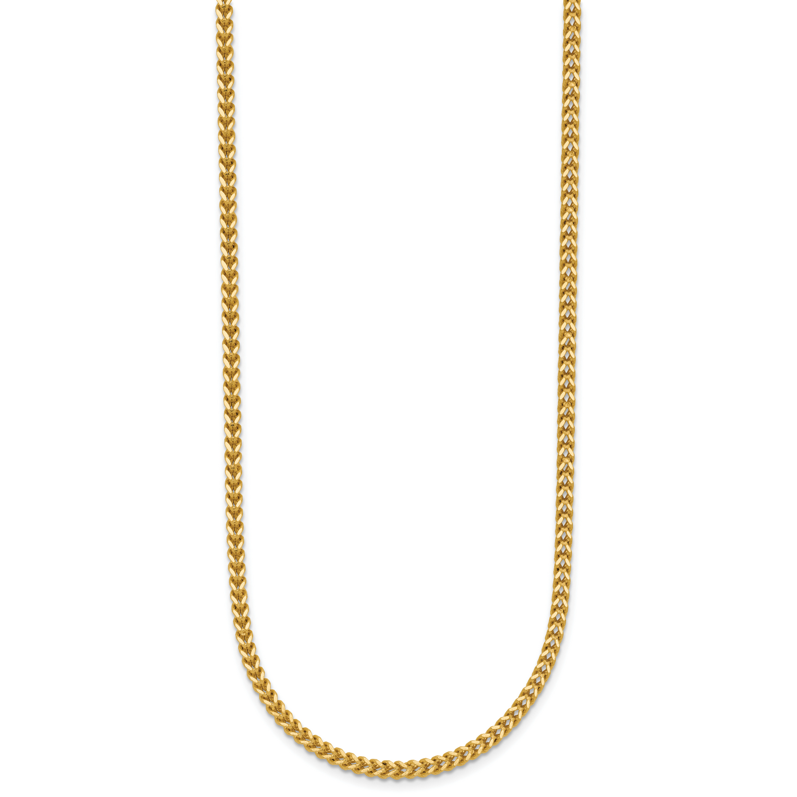 14k 2mm Franco Chain