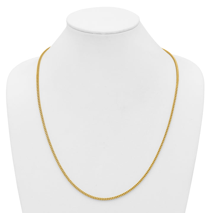 14k 2mm Franco Chain