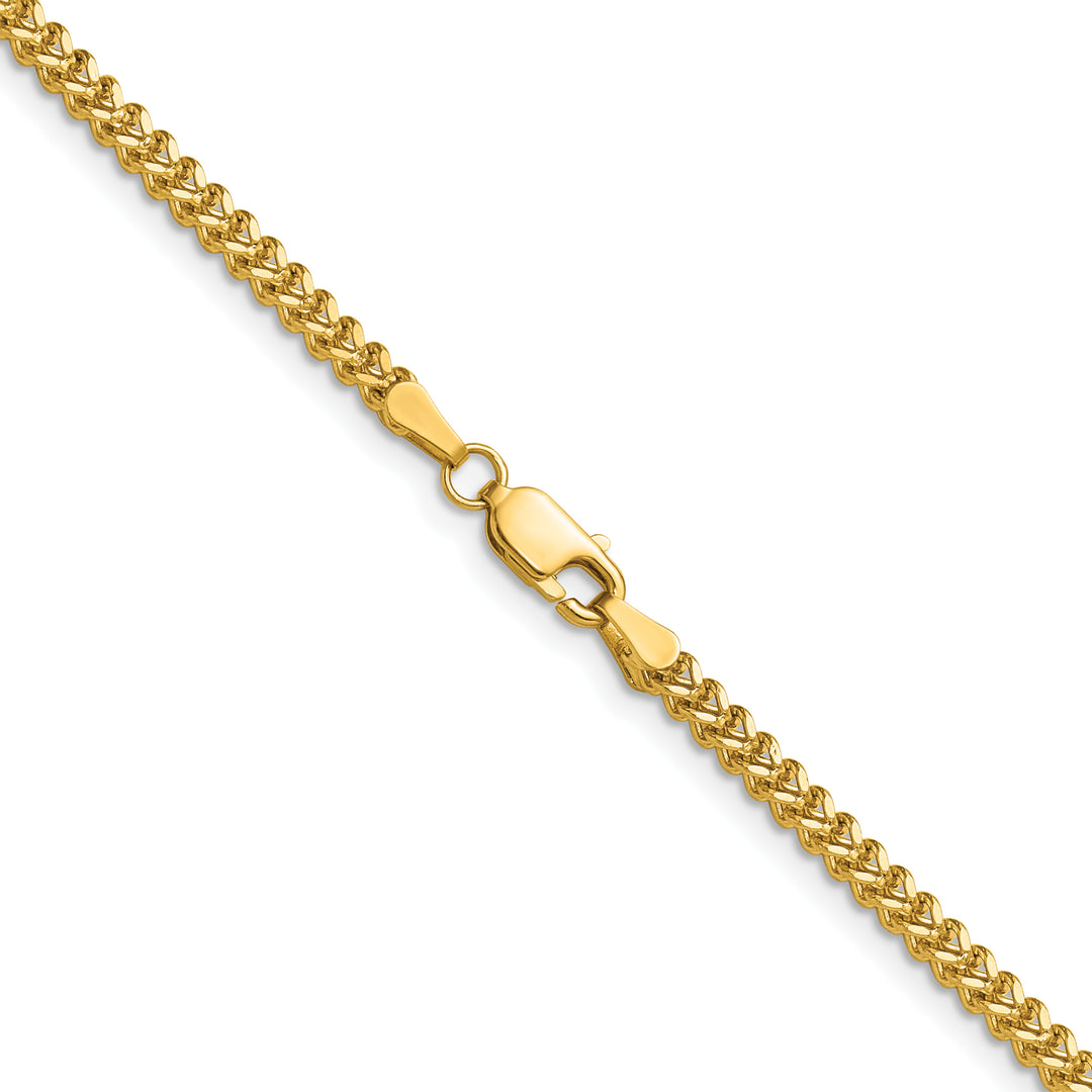 14k 2mm Franco Chain