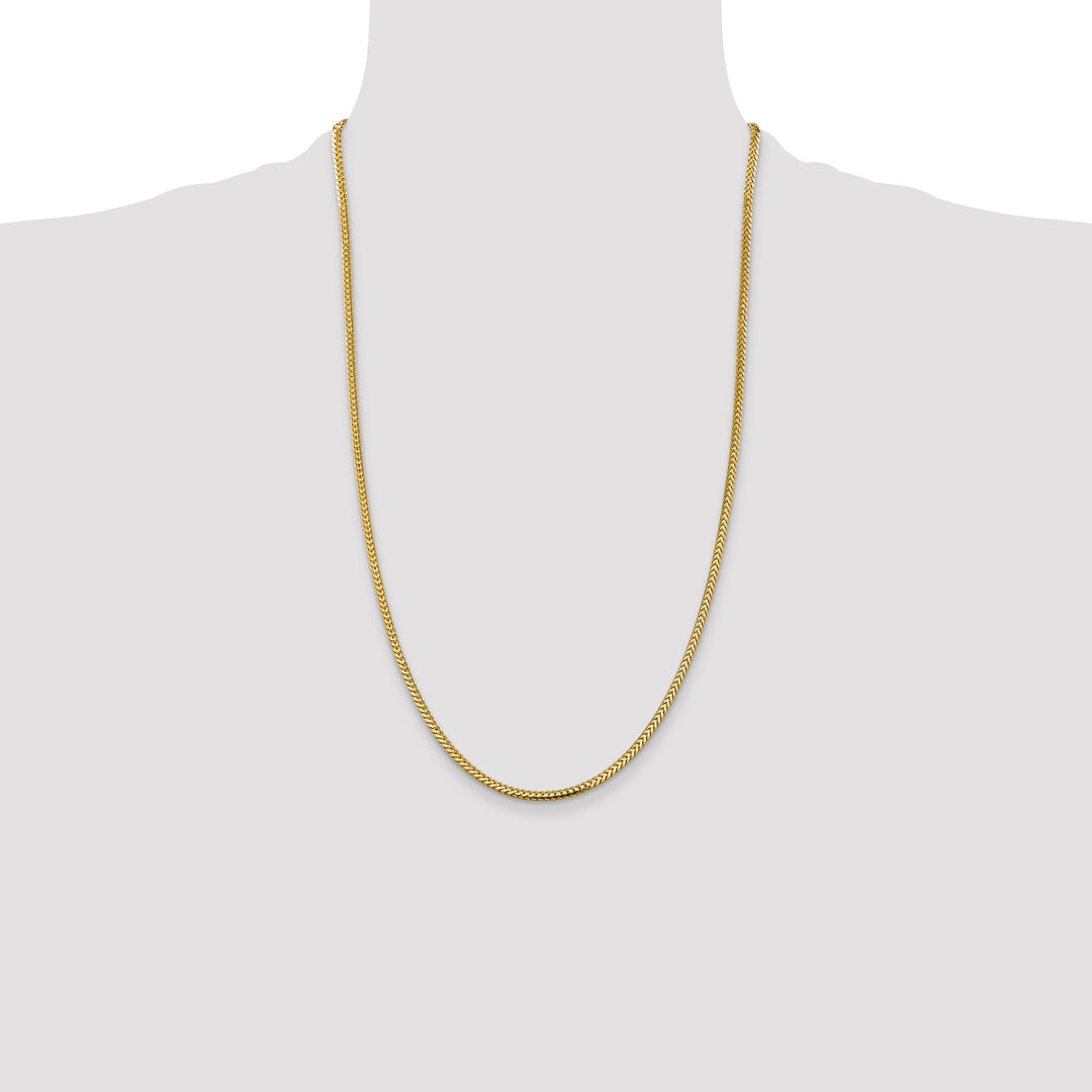 14k 2.3mm Franco Chain