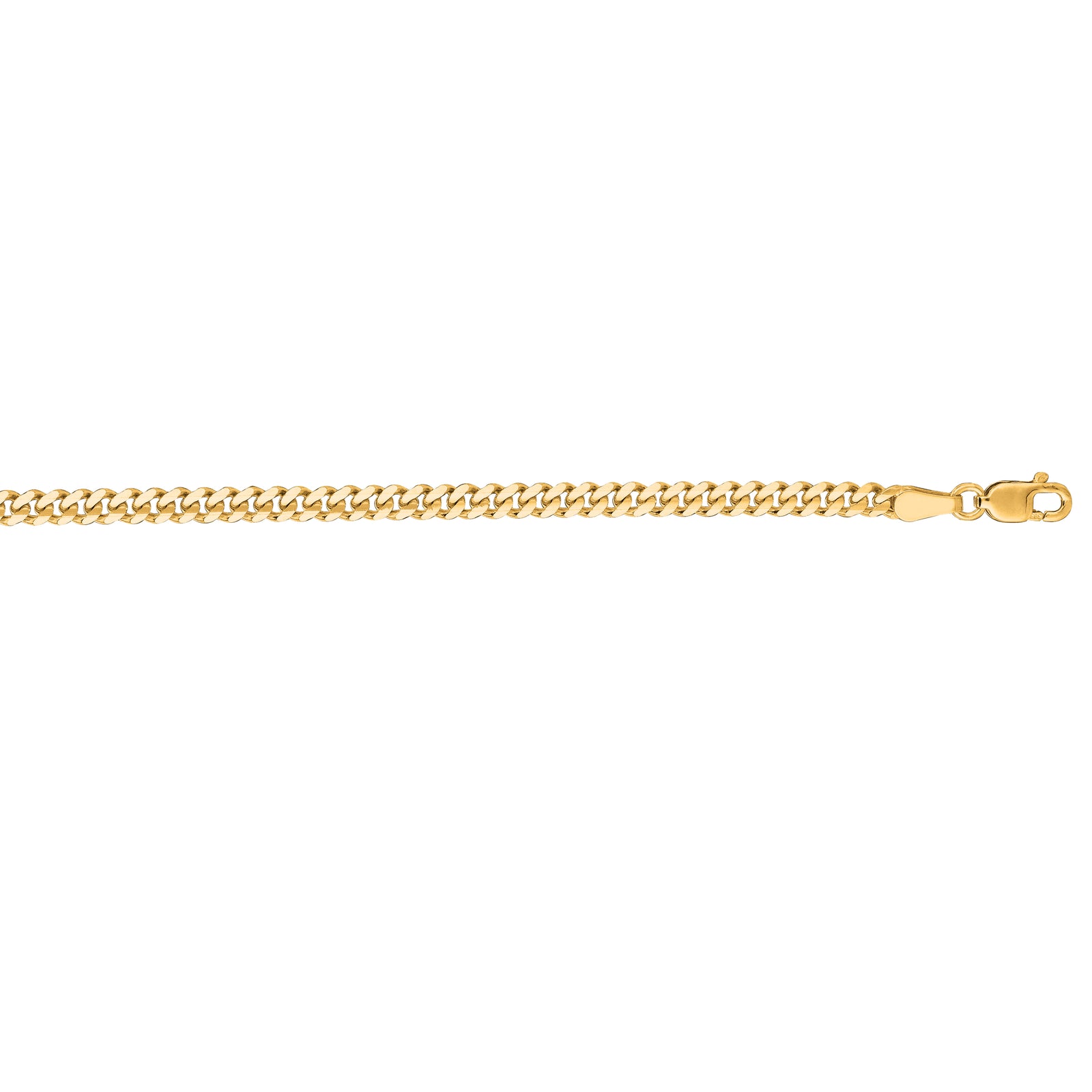 14K 3.6mm Gourmette Chain
