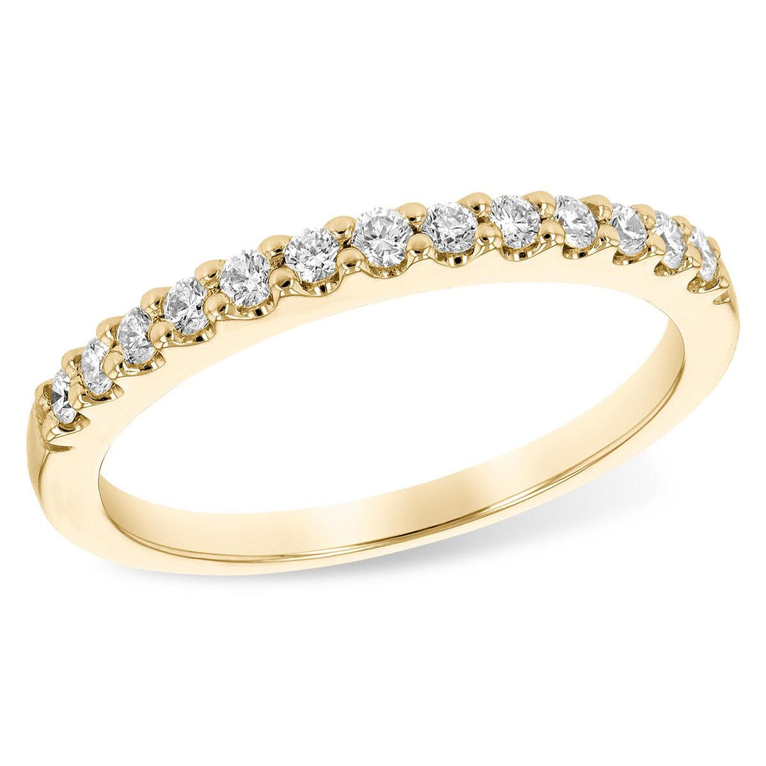 14KT Gold Ladies Diamond Wedding Ring