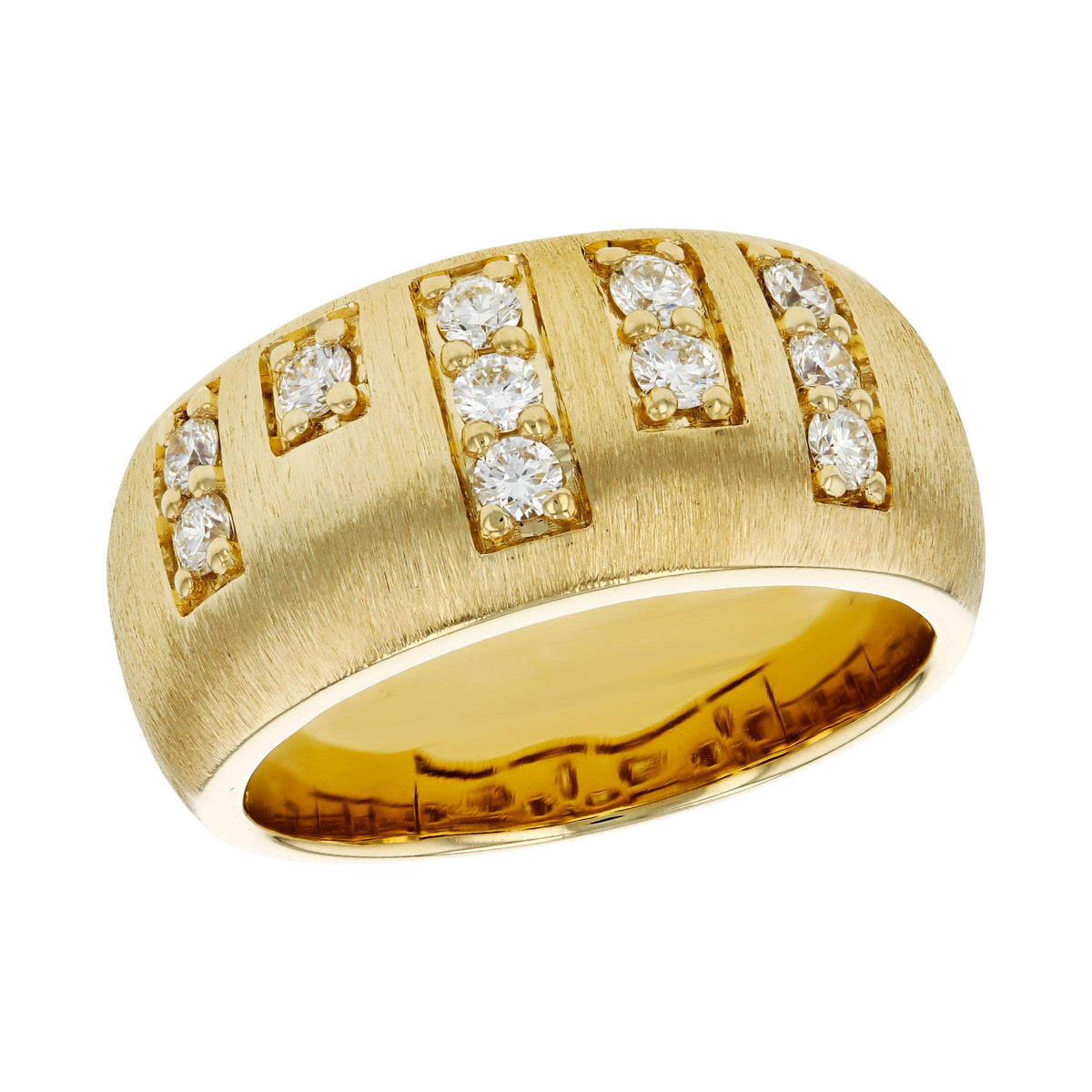 14KT Gold Ladies Diamond Wedding Ring