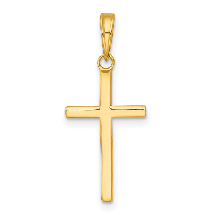 14k Polished Cross Pendant