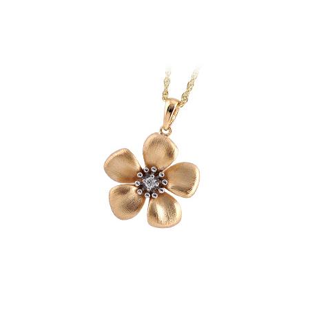 14KT Gold Diamond Necklace