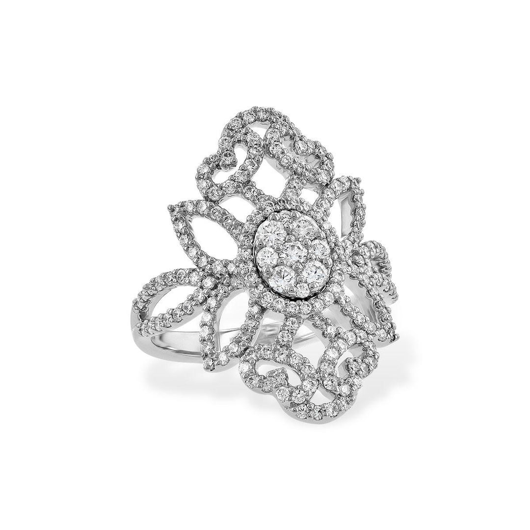 14KT Gold Ladies Diamond Ring