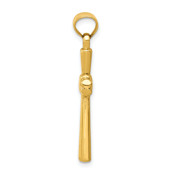 14k Hollow Cross Pendant