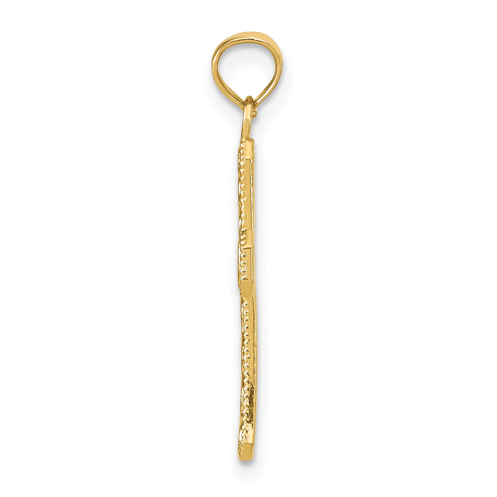 14k Fancy Cross Pendant