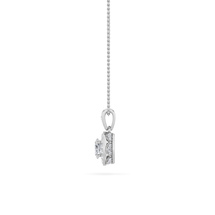 1.3Cttw Oval Shaped Lab Grown Diamond (F/VS)  Pendant in 14K Gold