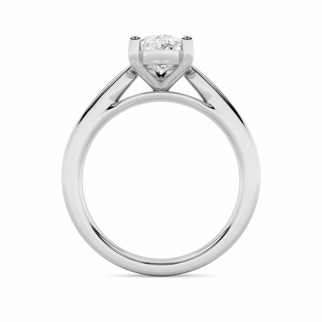2Cttw Pear Shaped Lab Grown Diamond (F/VS) Classic Shank Solitaire Engagement Ring in 14K Gold