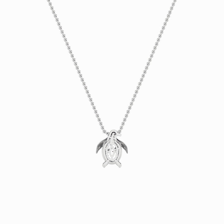 1Cttw Oval Shaped Lab Grown Diamond (F/VS)  Pendant in 14K Gold