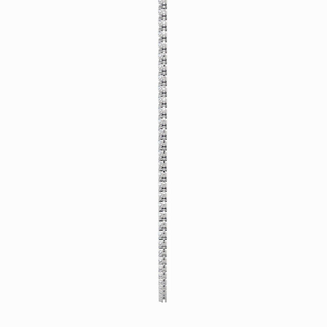 11Cttw Round Shaped Lab Grown Diamond (F/VS)  Necklace in 14K Gold