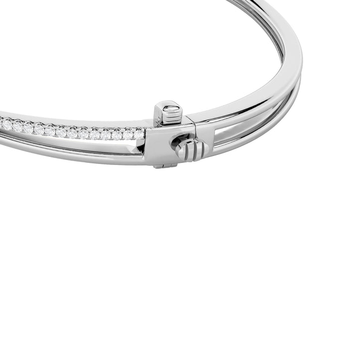 2Cttw Marquise Shaped Lab Grown Diamond (F/VS) Bracelet in 14K Gold