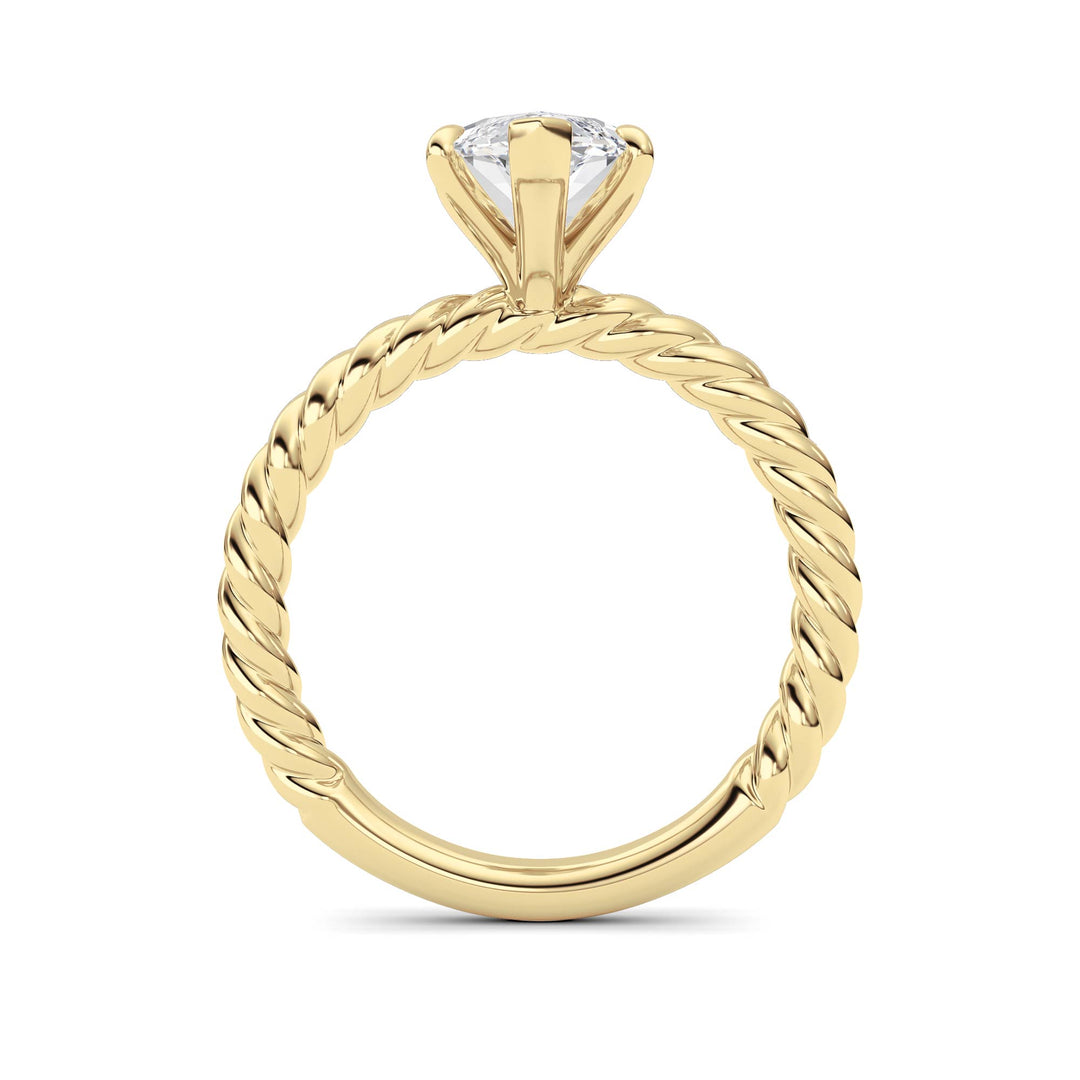 Marquise Lab Grown Diamond (F/VS ) Ring in 14K Gold