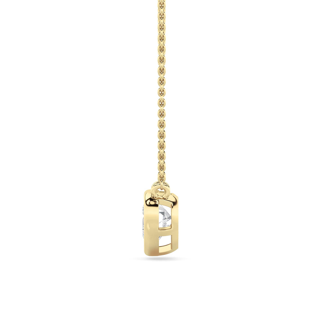 1Cttw Heart Shape Lab Grown Diamond (F/VS ) Pendant Necklace in 14K Gold