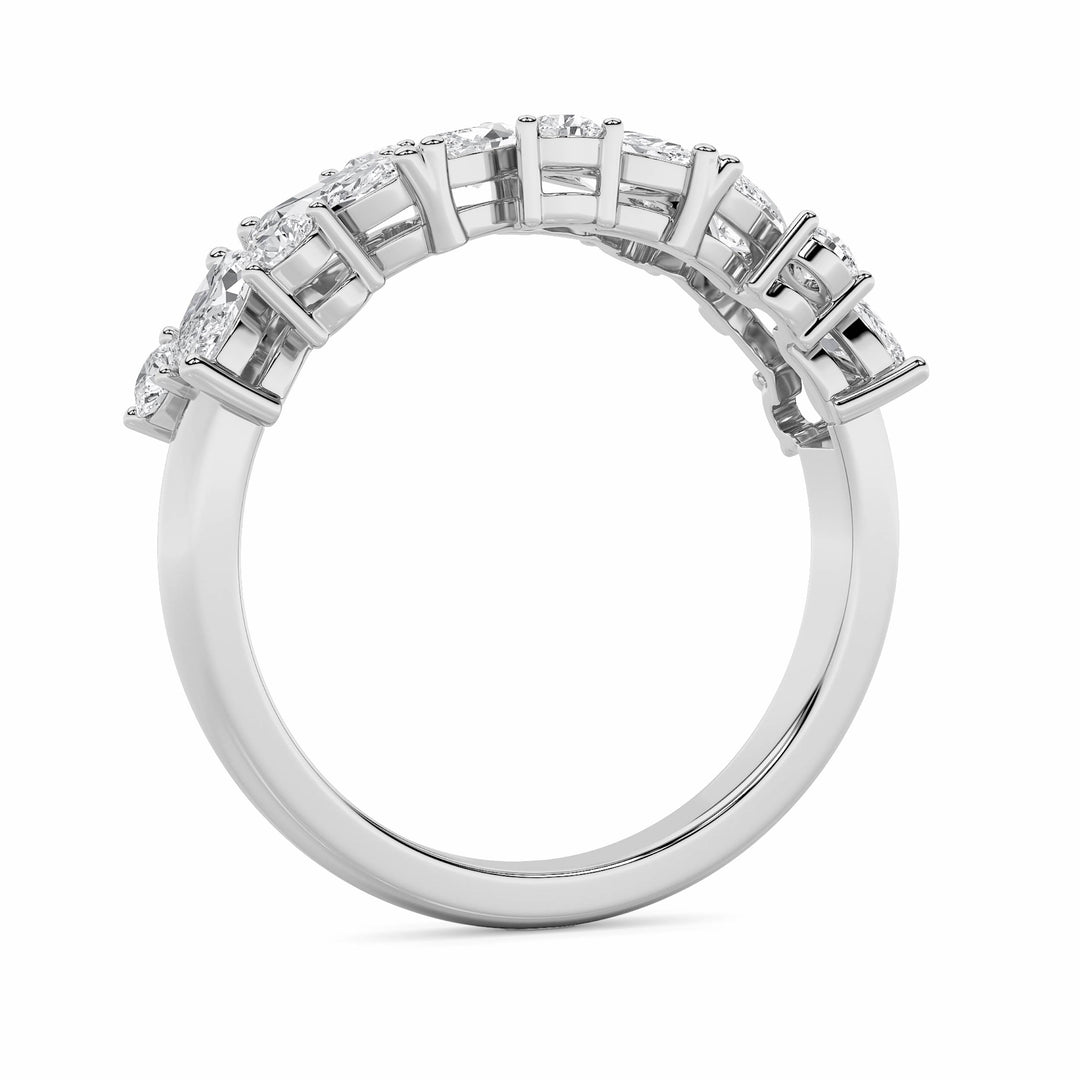 1.5Cttw Marquise Shaped Lab Grown Diamond (G/VS) Ring in 14K Gold