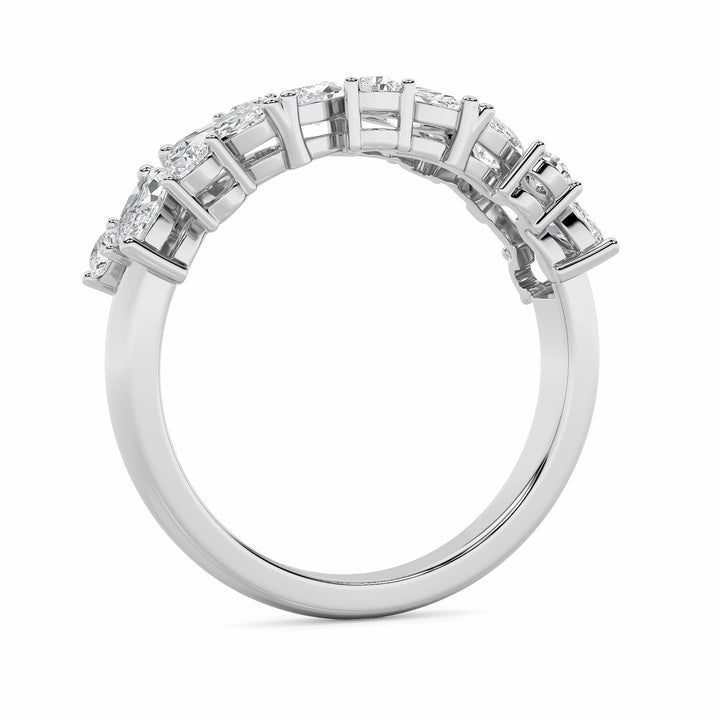 1.5Cttw Marquise Shaped Lab Grown Diamond (G/VS) Ring in 14K Gold