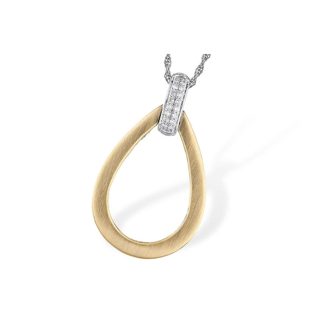 14KT Gold Diamond Necklace