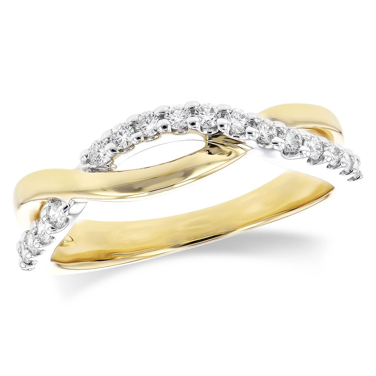 14KT Gold Ladies Diamond Wedding Ring