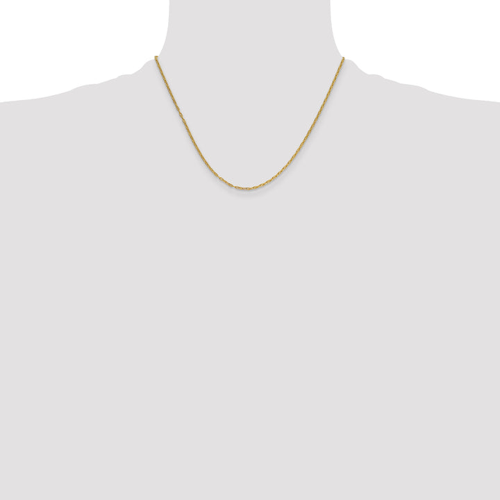 14k 1.8mm Mariners Link Chain