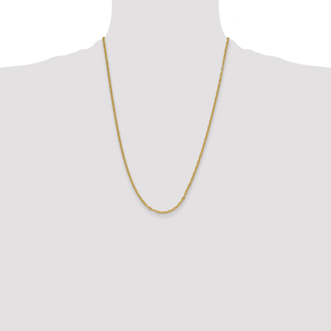 14k 3.0mm Mariners Link Chain