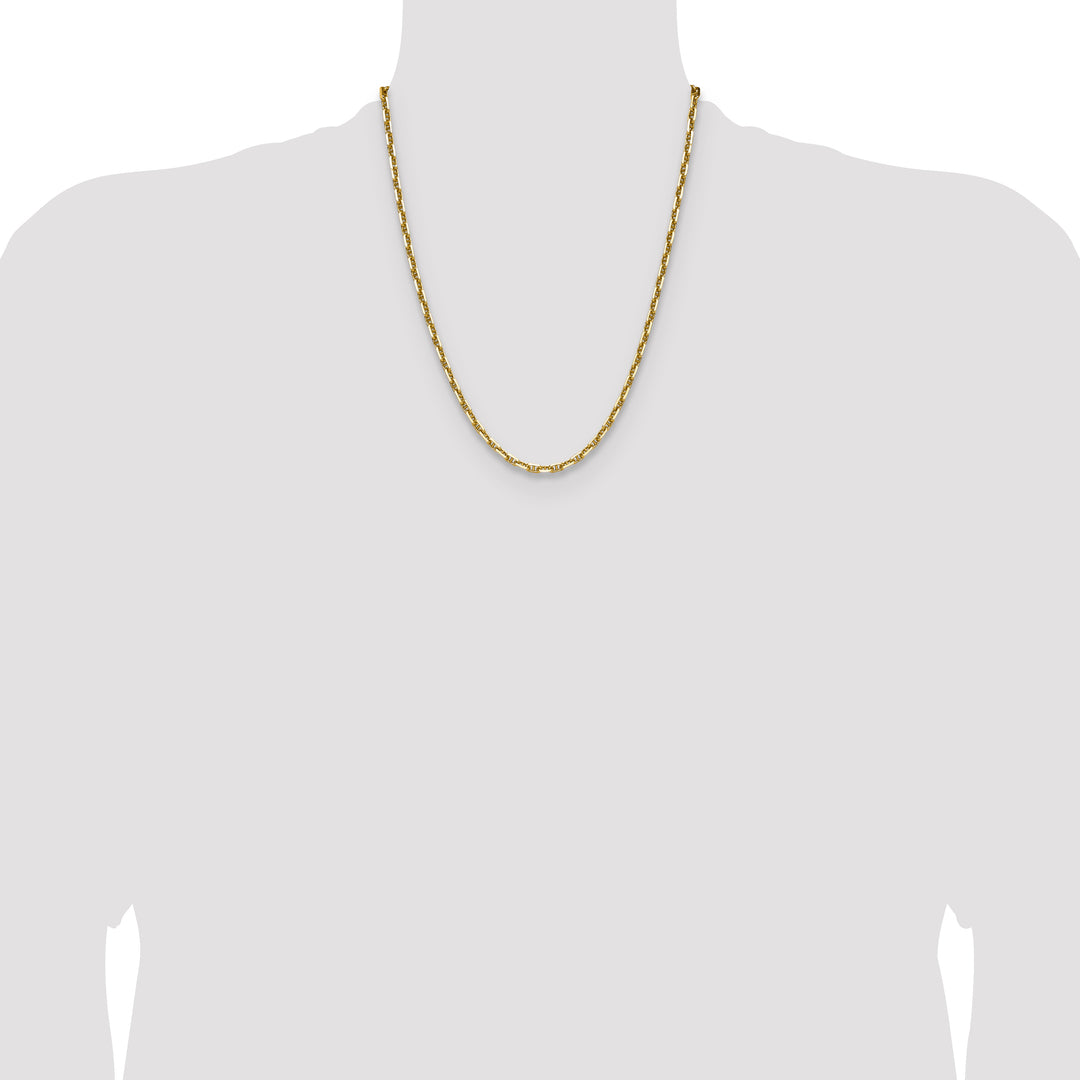 14k 4.1mm D/C Mariner Anchor Chain