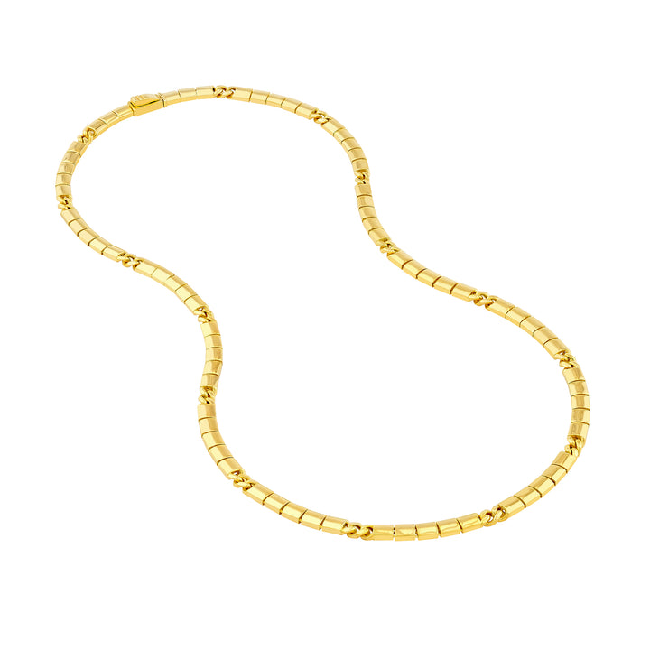 4.70mm Hollow 5+1 Flat Tile Link Chain with Box Lock